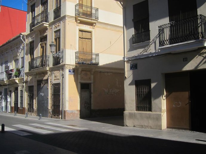Imagen de archivo de una calle del barrio valenciano del Cabanyal