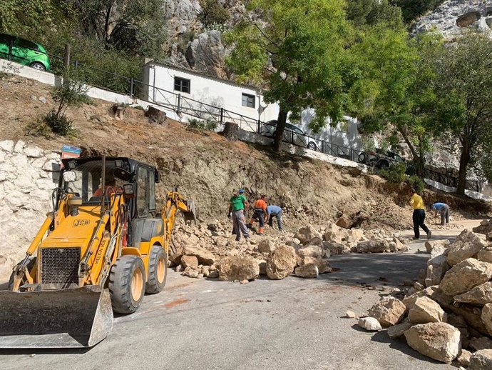 Obras en Torres tras la tormentas de septiembre