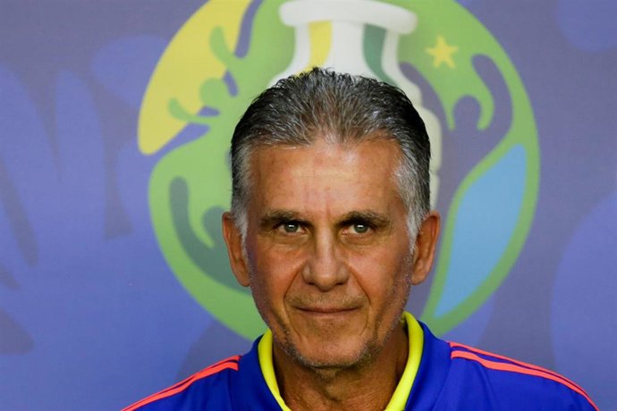 El seleccionador de Colombia, Carlos Queiroz