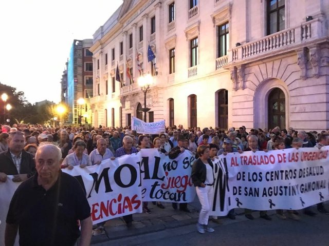 Imagen de la manifestación.
