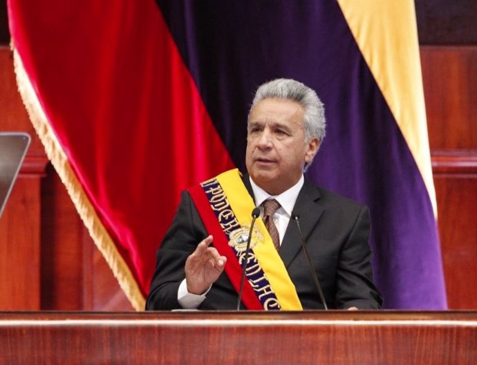 El presidente de Ecuador, Lenín Moreno.