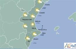 Cielos despejados en la Comunitat este 9 d'Octubre