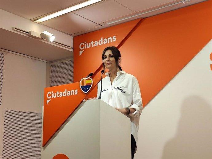 La líder de Cs a Catalunya, Lorena Roldán