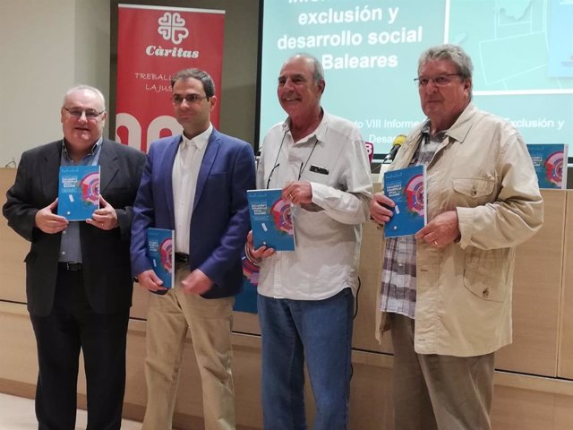 Presentación del VIII Informe Foessa sobre exclusión social en Palma, junto con Cáritas