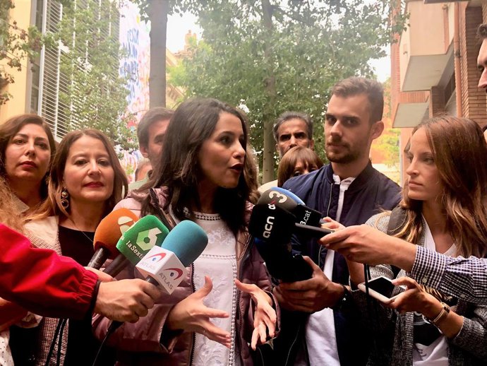 La portaveu de Cs al Congrés,  Inés Arrimadas.