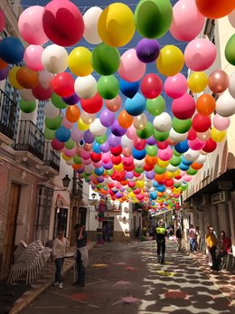 Más de 25.000 personas visitarán Arriate durante la celebración de la XIV Fiesta en el Aire