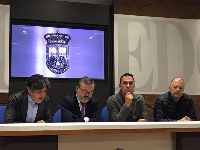 Felipe Díaz de Miranda, Alfredo García Quintana, David González Codón y Miguel Ángel de Dios.