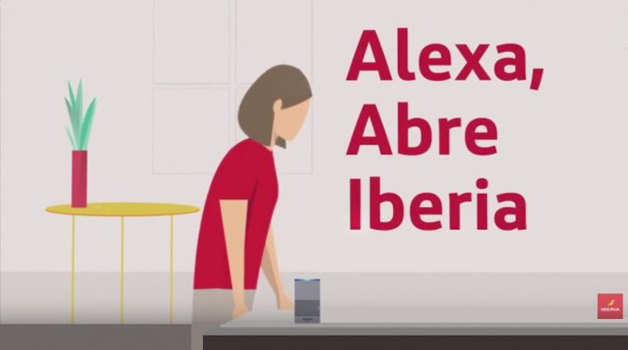 Iberia presenta su segunda 'skill' para Alexa