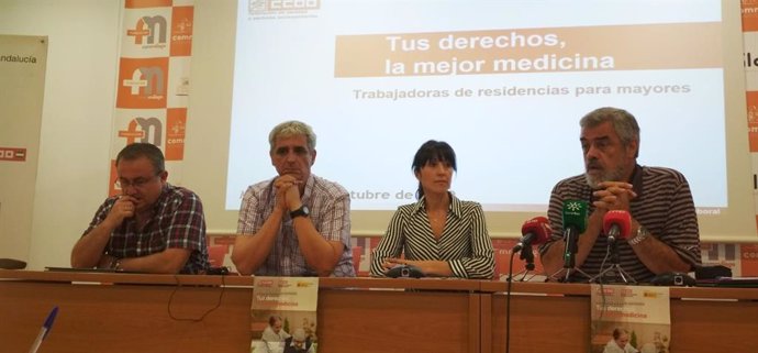 CCOO informa sobre trabajadores de dependencia en Málaga