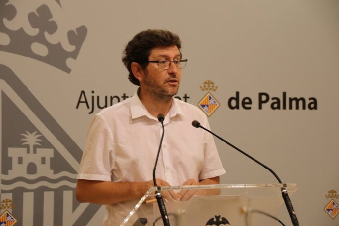 El portavoz del Ayuntamiento de Palma, Alberto Jarabo.