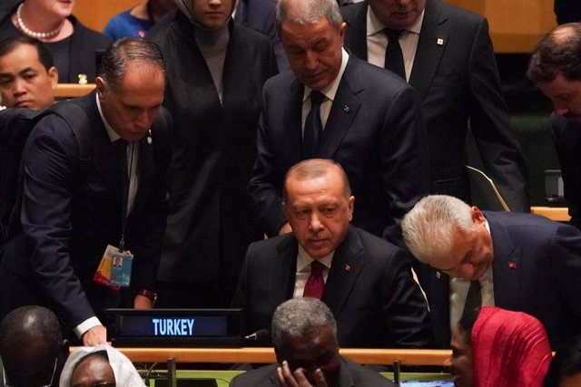 Recep Tayyip Erdogan, en la Asamblea General de Naciones Unidas
