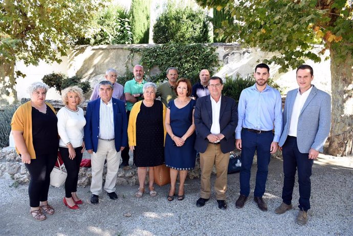 Reunión del presidente de Diputación con alcaldes del Valle de Lecrín