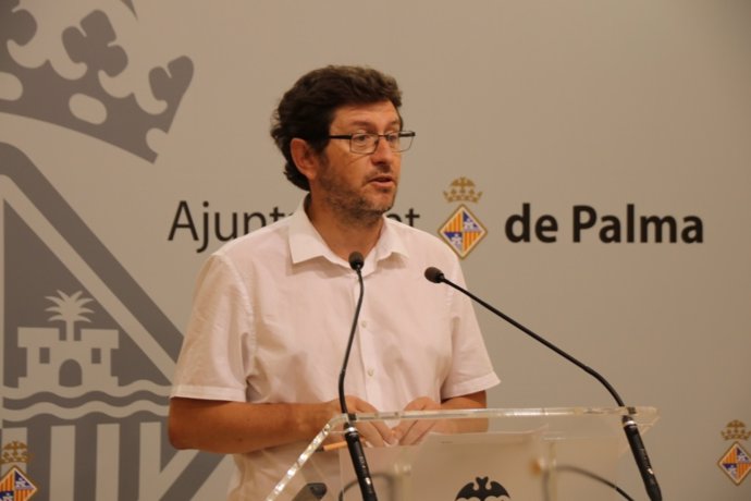 El portaveu de l'Ajuntament de Palma, Alberto Jarabo.
