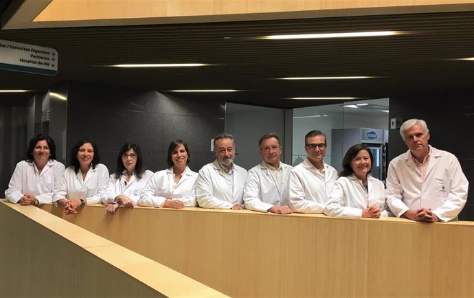 El equipo médico de la Unidad Integral de Mama del Hospital Quirónsalud Córdoba.