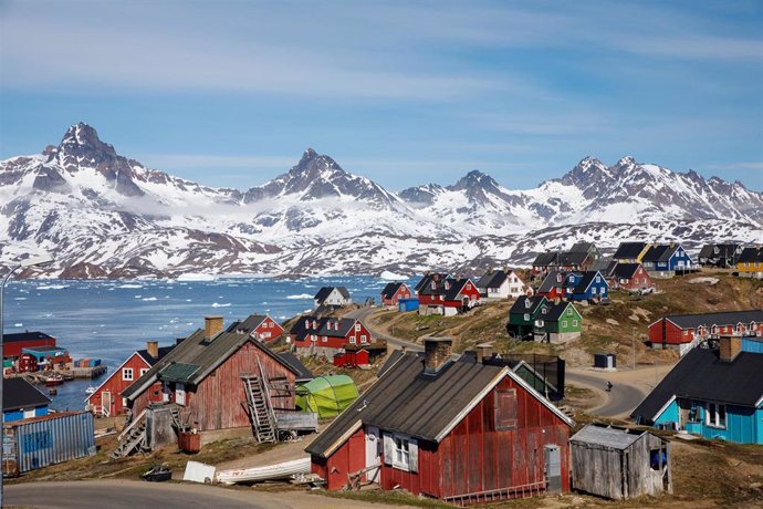 Vista de Groenlandia