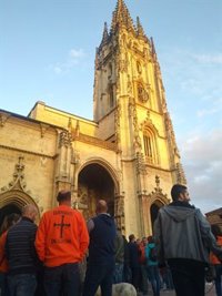 El Arzobispado muestra su apoyo a los empleados de Vesuvius tras el encierro de tres trabajadores en la Catedral