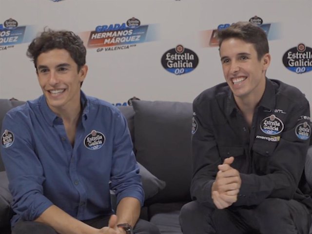 Marc Márquez y Álex Márquez