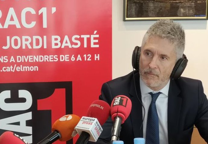 Entrevista al ministro del Interior en funciones, Fernando Grande-Marlaska