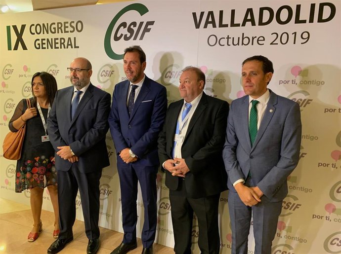 Apertura del IX Congreso Nacional de CSIF en Valladolid.