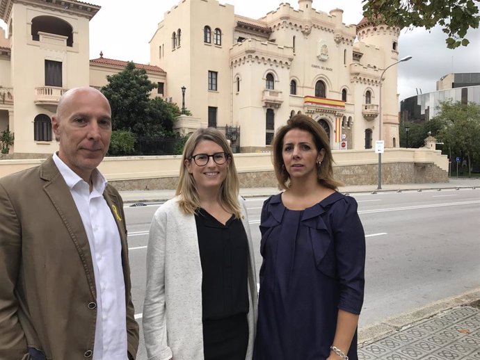 Ivan Condés, Elsa Artadi y Francina Vila