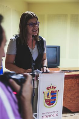 Foto recurso de la alcaldesa de Móstoles, Noelia Posse.