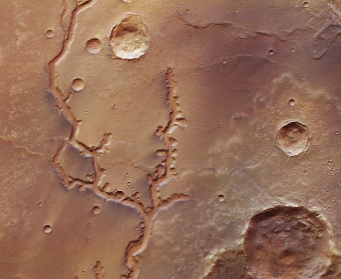 Nirgal Vallis, una reliquia fluvial de 700 kilómetros en Marte