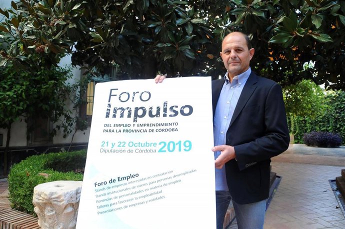 El delegado de Empleo en la Diputación de Córdoba, Miguel Ruz