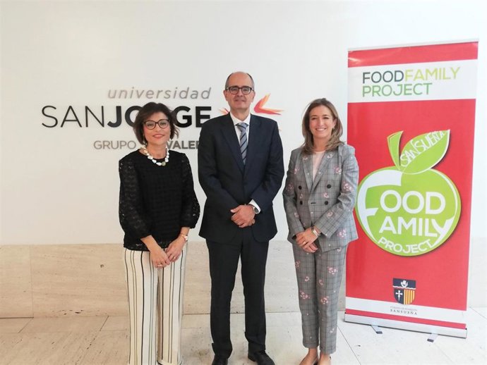 La Universidad San Jorge y el Colegio Sansueña colaboran en un proyecto pionero sobre alimentación saludable