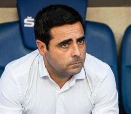 El entrenador del Espanyol, David Gallego