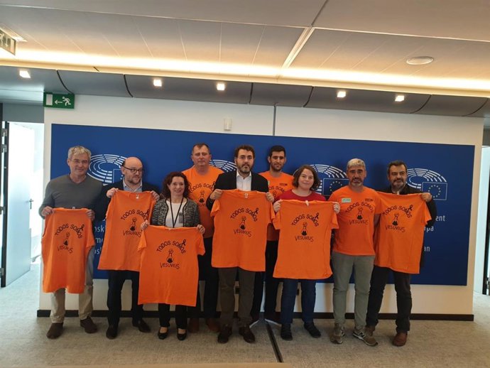 Reunión de trabajadores de Vesuvius en Bruselas