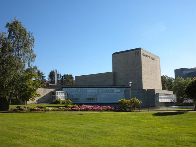 Imagen del Auditorio de Galicia, en Santiago de Compostela