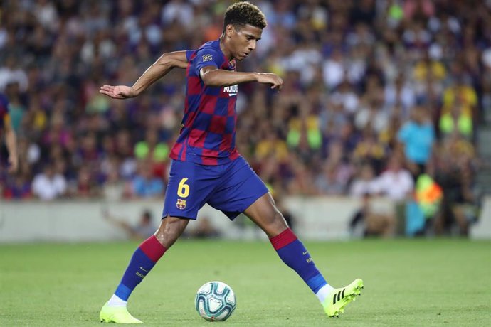 Jean Clair Todibo of FC Barcelona during the Joan Gamper Trophy 2019, football match between FC Barcelona and Arsenal FC on August 04, 2019 at Camp Nou stadium in Barcelona, Spain. - Photo Manuel Blondeau / AOP Press / DPPI