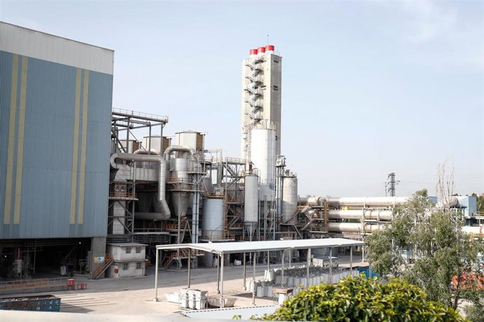 Instalaciones del Parque Tecnológico de Valdemingómez desde el exterior. 