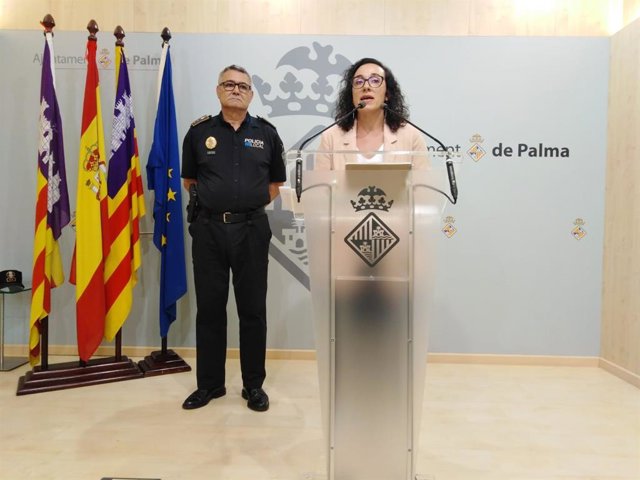 La regidora de Seguridad Ciudadana del Ayuntamiento de Palma, Joana Maria Adrover.