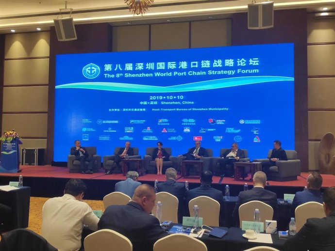 Participación de Valenciaport en un congreso en Shenzhen (China)