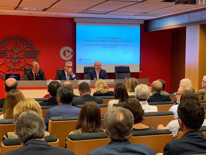 El presidente del Puerto de Tarragona, Josep Maria Cruset