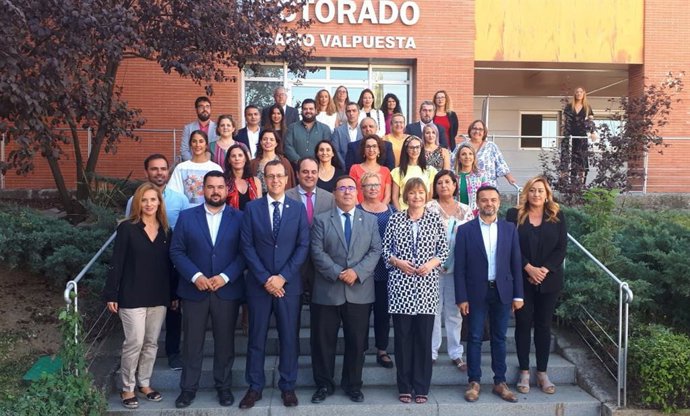 Encuentro de la UPO con municipios y entidades que integran su Aula Abierta de Mayores.