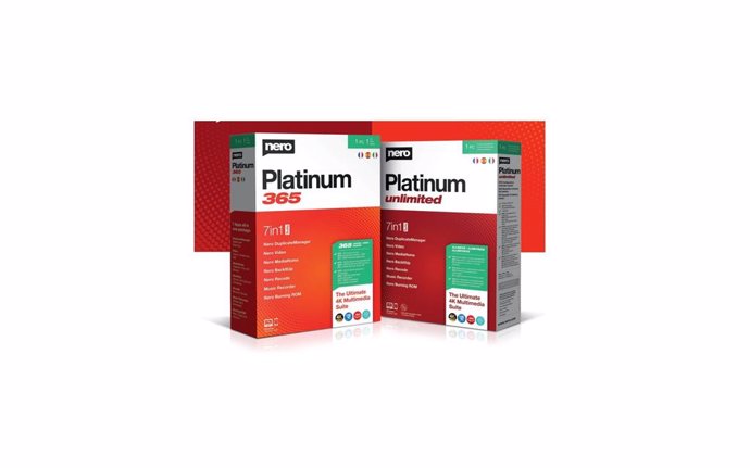 Nero lanza las nuevas versiones de su paquete multimedia Platinum: Nero Platinum