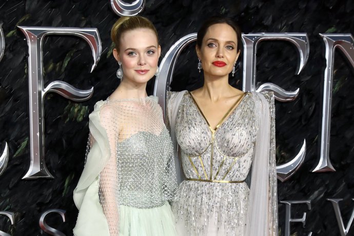 Premiere de 'Maléfica: maestra del mal', con Elle Fanning y Angelina Jolie