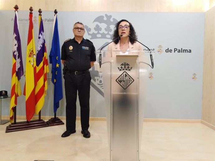 La regidora de Seguretat Ciutadana de l'Ajuntament de Palma, Joana Maria Adrover.