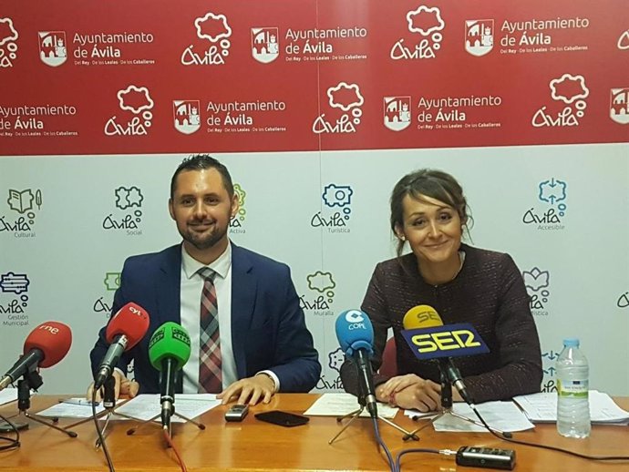 Los concejales del Ayuntamiento de Ávila explican el proyecto de ordenanzas fiscales para 2020