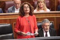 Montero, primera ministra reprobada por el Parlamento, con los votos de PP-A, Cs y Vox