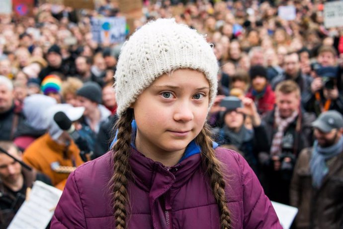 La activista medioambiental Greta Thunberg. 