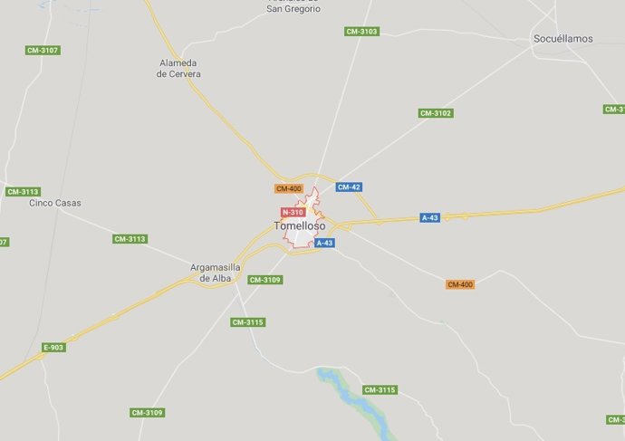 Imagen de Tomelloso en Google Maps