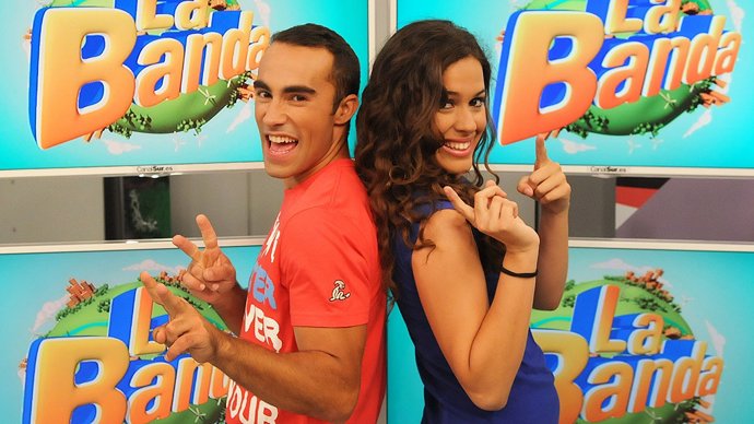 Felipe y María, presentadores de 'La Banda'