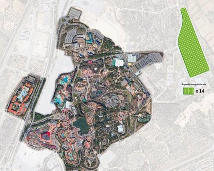 Nueva planta fotovoltaica en PortAventura World