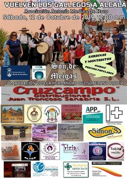 Gaitas gallegas en Alcalá de Guadaíra este sábado por el Día de la Hispanidad