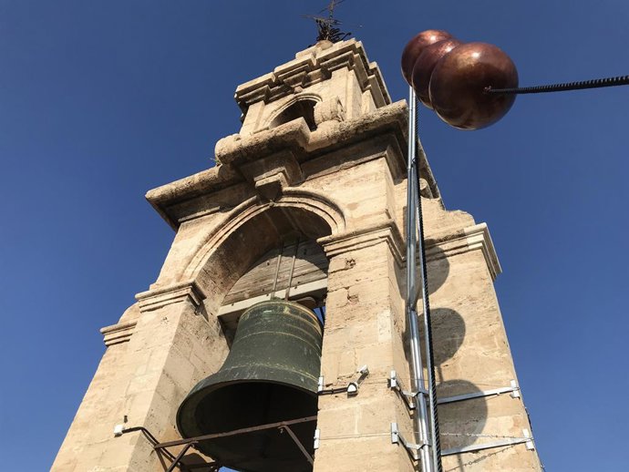 Telégrado instalado en la torre del Micalet