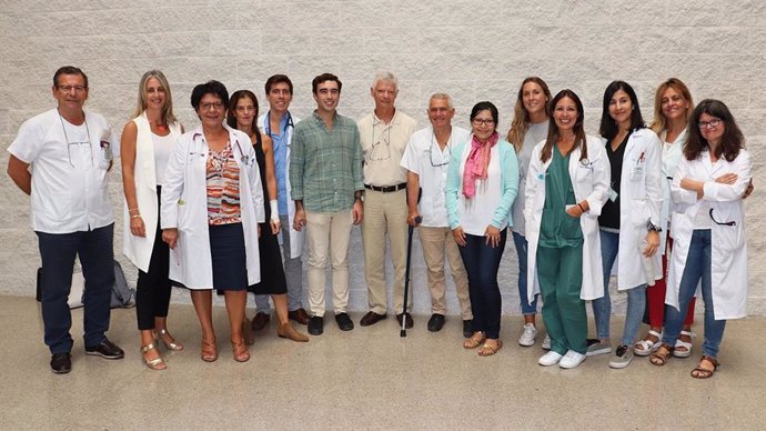 Profesionales de la Unidad de Asma del Hospital Juan Ramón Jiménez de Huelva.