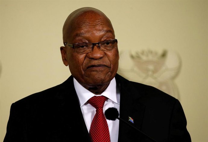 El expresidente de Sudáfrica Jacob Zuma.